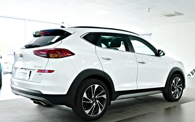 Hyundai Tucson cena 114900 przebieg: 60249, rok produkcji 2019 z Gostyń małe 742